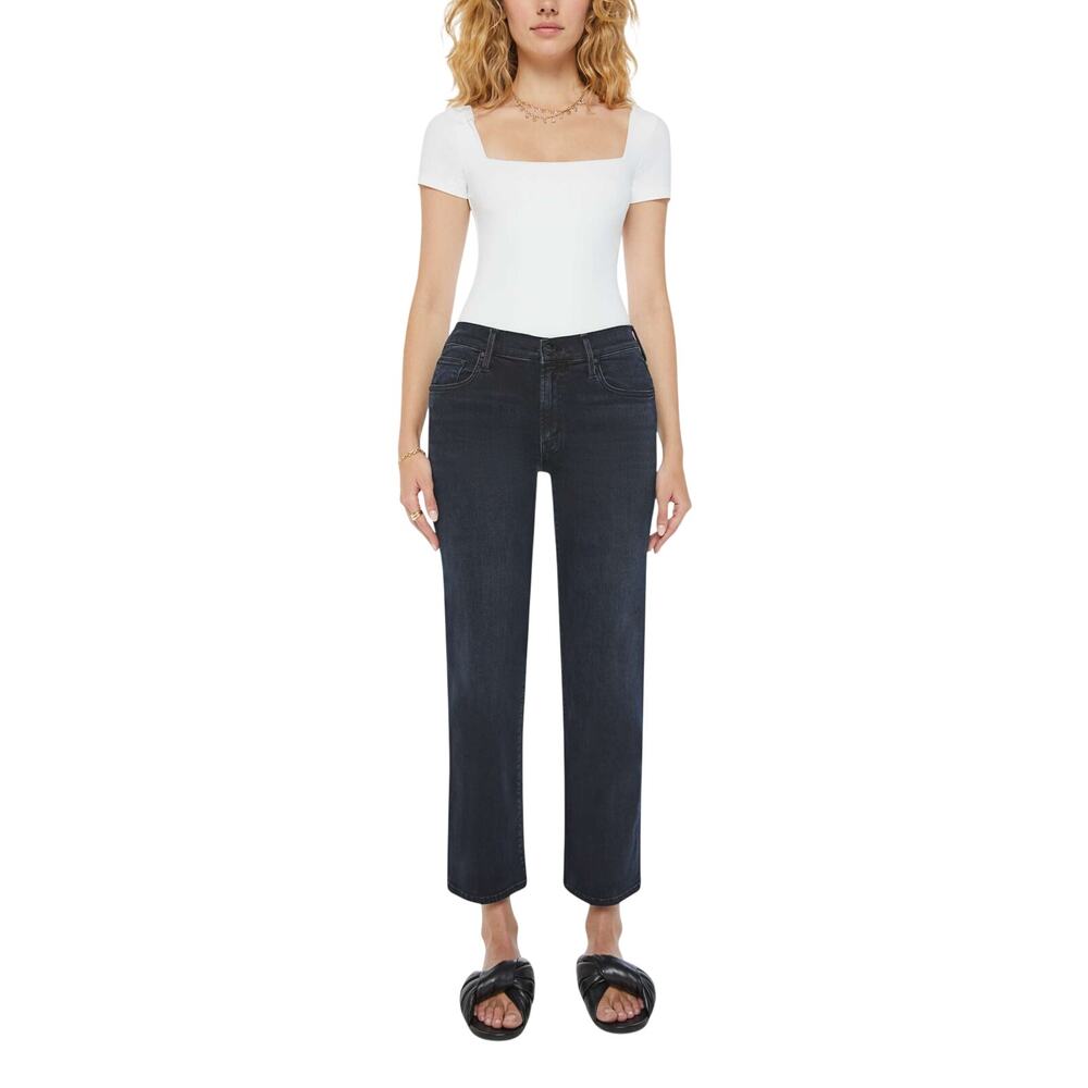 Mother Mid Rise Rambler Jeans Size 26 night in venice